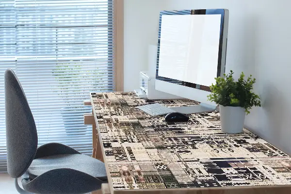 Ochranná podložka na stôl Boho štýl dlaždice