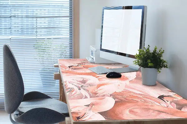 Veľká podložka na stôl pre deti Flamingos