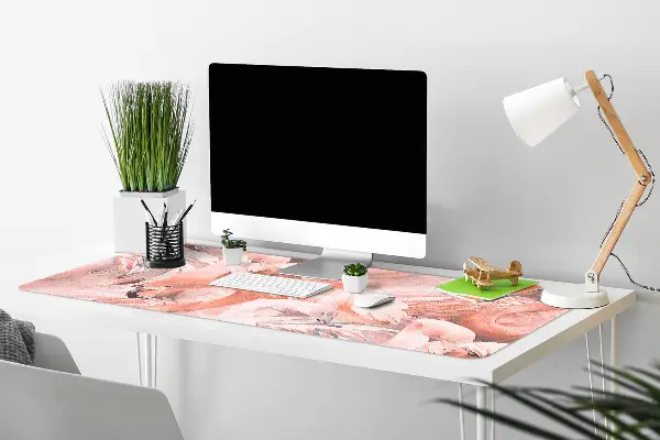 Veľká podložka na stôl pre deti Flamingos