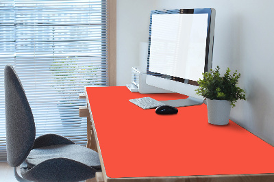 Pracovný podložka na stôl jasne oranžová