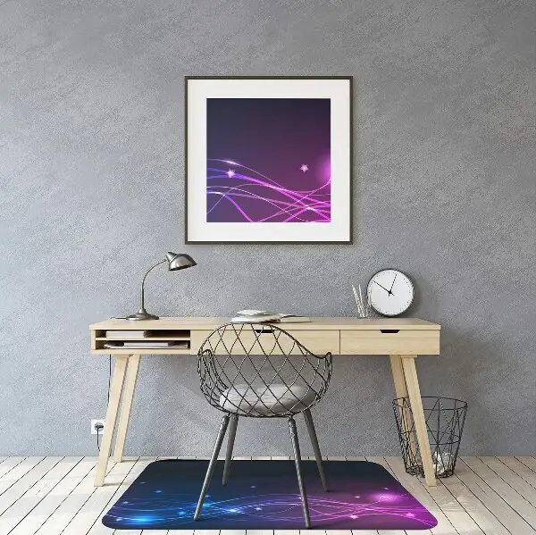 Podložka pod kancelársku stoličku Abstraction space