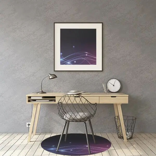 Podložka pod kancelársku stoličku Abstraction space