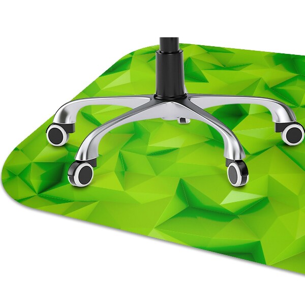 Podložka pod kancelársku stoličku abstrakcie green
