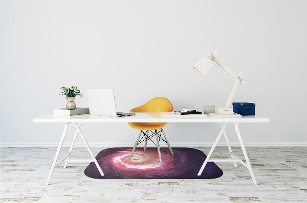 Podložka pod kancelársku stoličku space vortex
