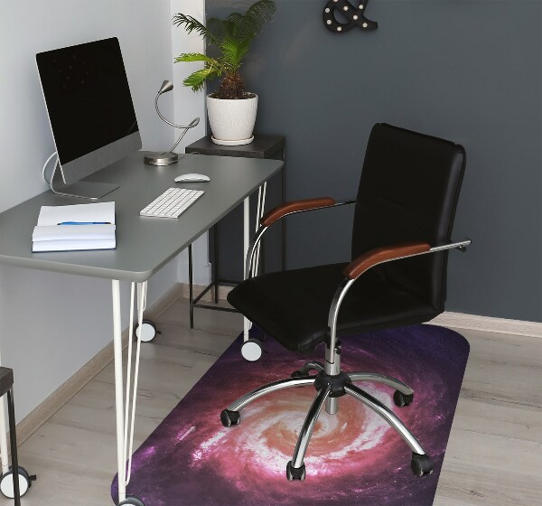Podložka pod kancelársku stoličku space vortex