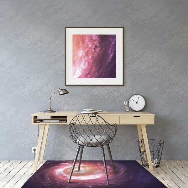 Podložka pod kancelársku stoličku space vortex