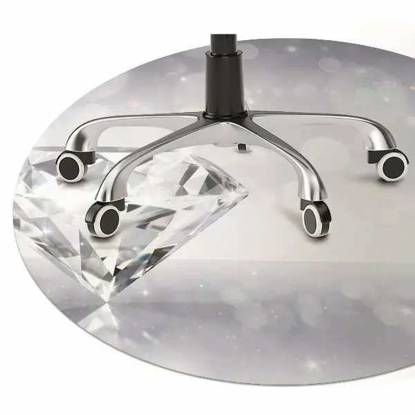 Podložka pod kolieskovú stoličku diamant