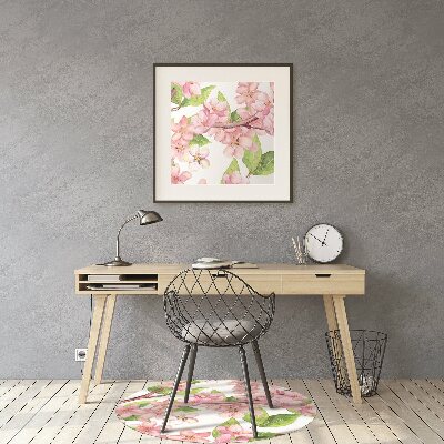 Podložka pod stoličku čerešňové kvety