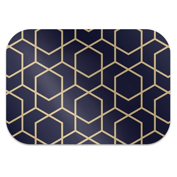 Ochranná podložka pod stoličku Gold pattern