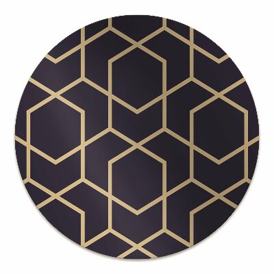 Ochranná podložka pod stoličku Gold pattern