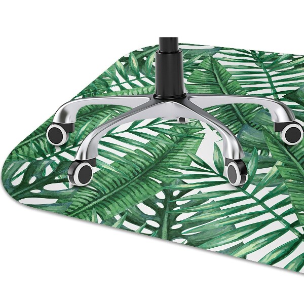 Podložka pod kancelársku stoličku Monstera leaf