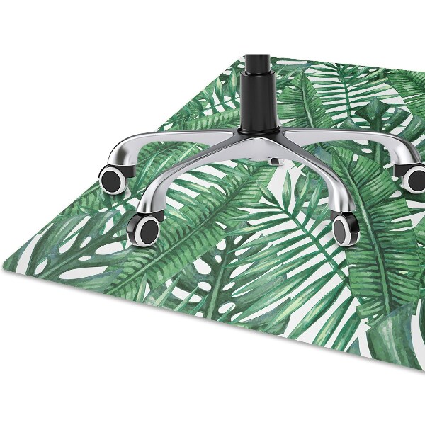 Podložka pod kancelársku stoličku Monstera leaf