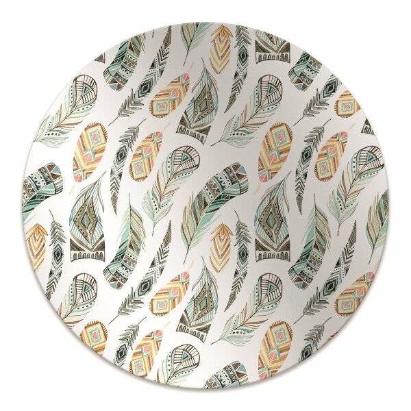Podložka pod kancelársku stoličku etnické pattern