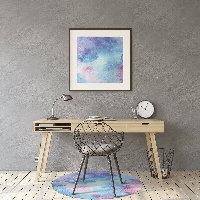 Podložka pod stoličku abstraktné mraky