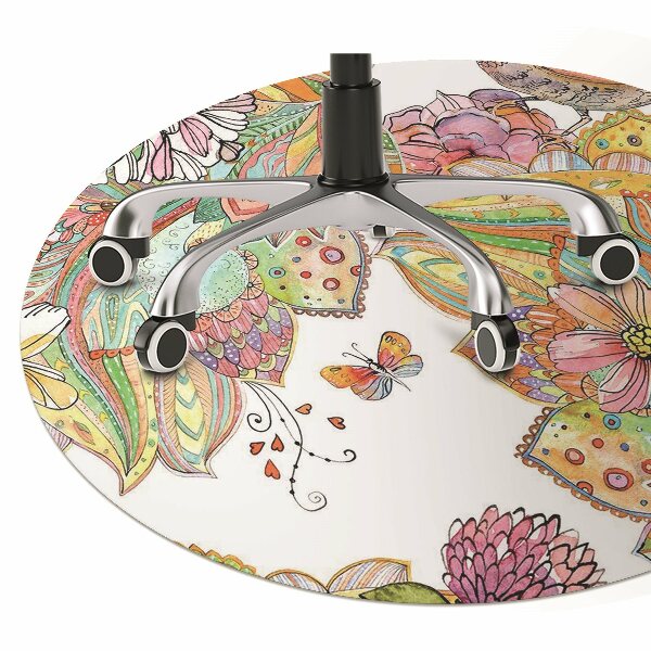 Podložka pod stoličku mandala pattern