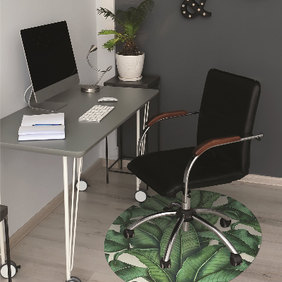 Podložka pod kancelársku stoličku listy rastliny