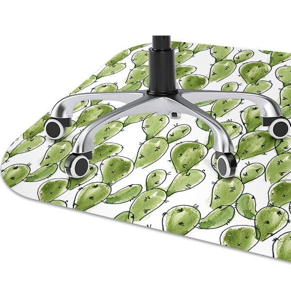 Podložka pod kancelársku stoličku kaktus Boho