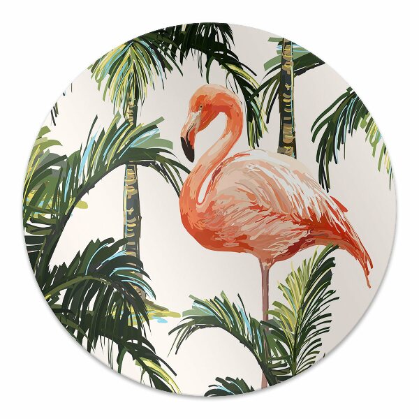 Podložka pod kolieskovú stoličku Flamingos