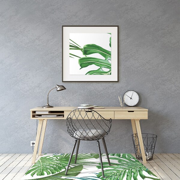 Podložka pod kolieskovú stoličku Monstera