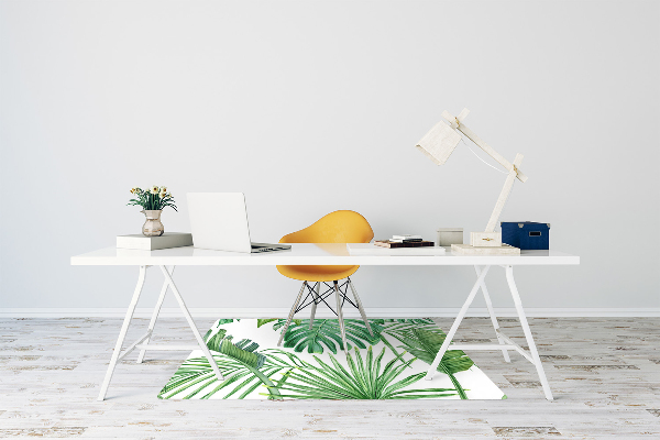 Ochranná podložka pod stoličku Palma a Monstera