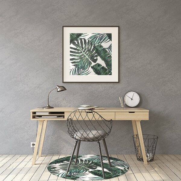 Podložka pod kolieskovú stoličku Monstera