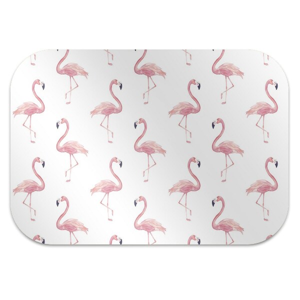 Podložka pod kolieskovú stoličku Flamingos