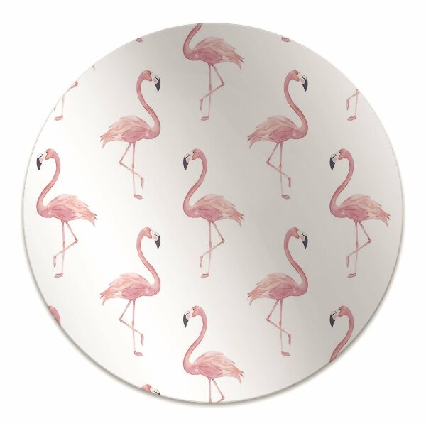 Podložka pod kolieskovú stoličku Flamingos