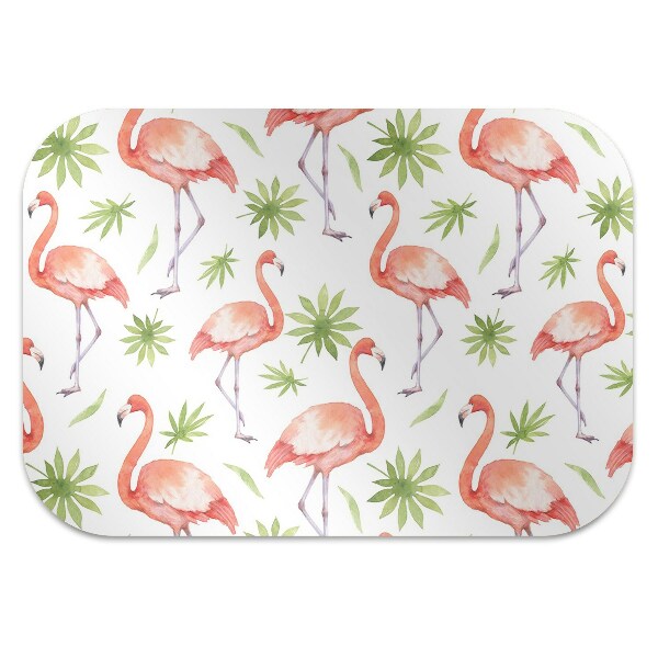 Podložka pod kolieskovú stoličku Flamingos