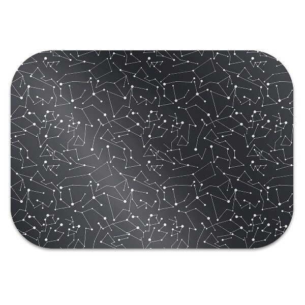 Podložka pod stoličku konštelácie galaxie
