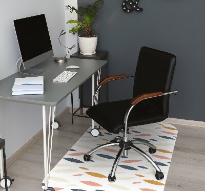 Podložka pod kancelársku stoličku škandinávsky dizajn