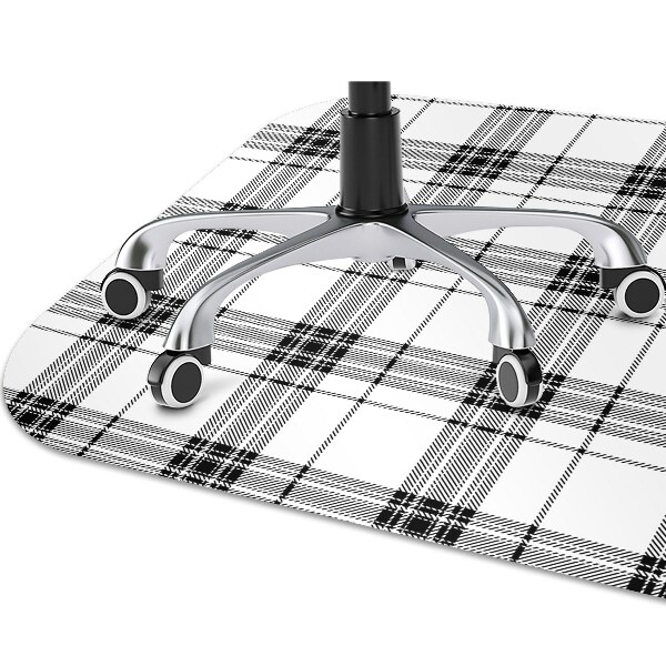 Podložka pod stoličku plaid pattern