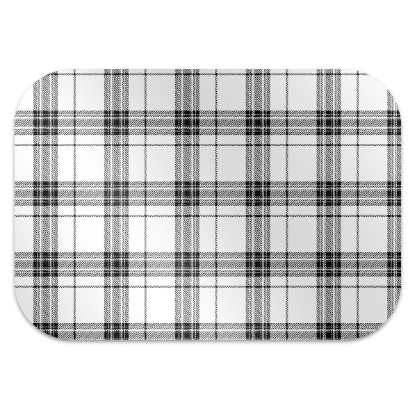 Podložka pod stoličku plaid pattern