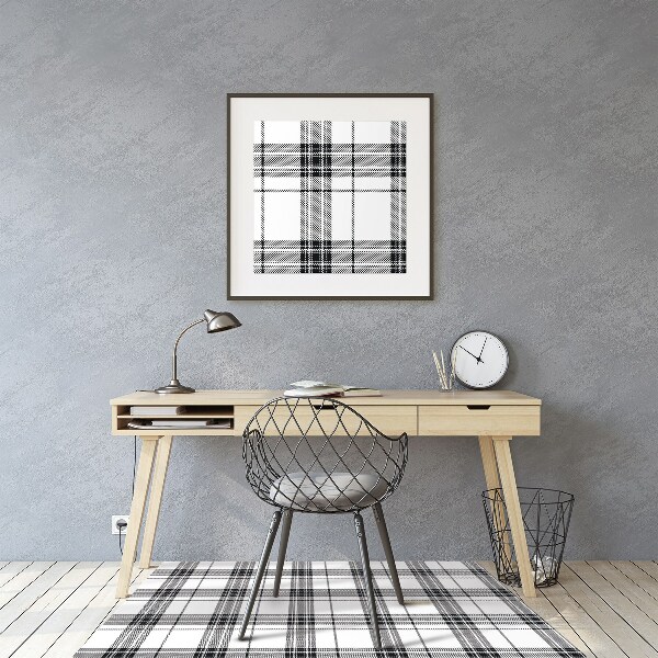 Podložka pod stoličku plaid pattern