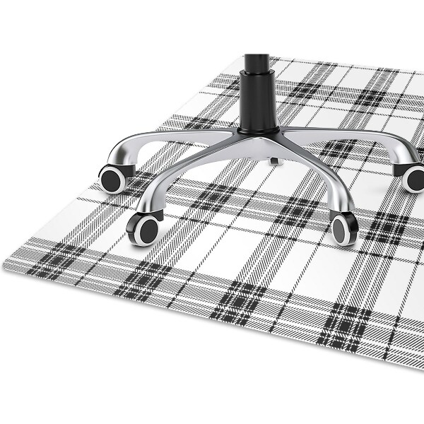 Podložka pod stoličku plaid pattern