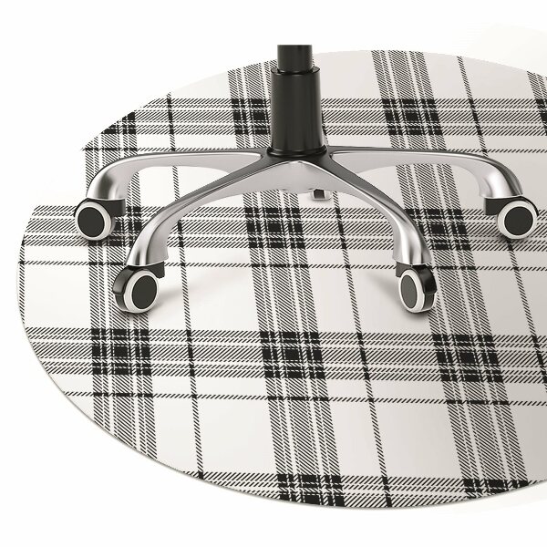 Podložka pod stoličku plaid pattern