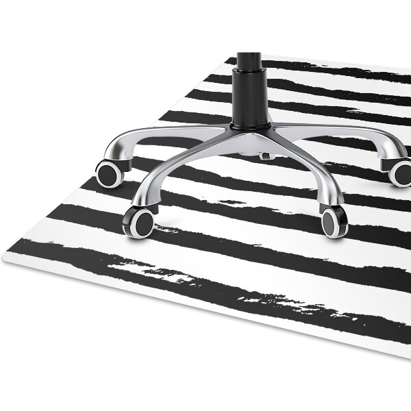 Ochranná podložka pod stoličku zebra