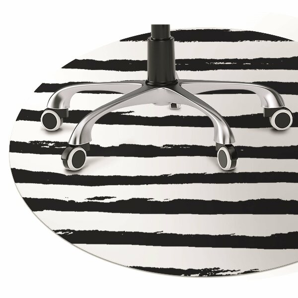 Ochranná podložka pod stoličku zebra