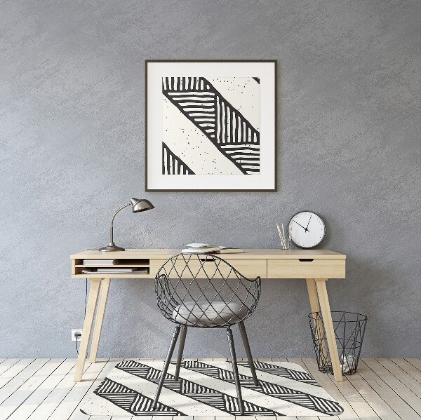 Podložka pod kancelársku stoličku etnické pattern