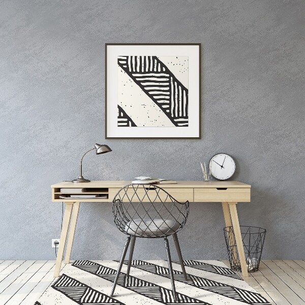 Podložka pod kancelársku stoličku etnické pattern
