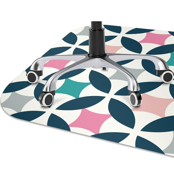 Podložka pod stoličku Pastel retro pattern