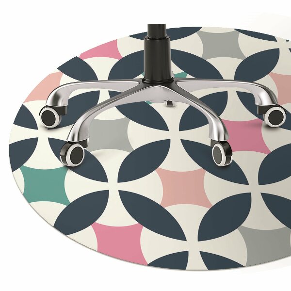 Podložka pod stoličku Pastel retro pattern