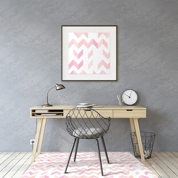 Podložka pod stoličku geometrické herringbone