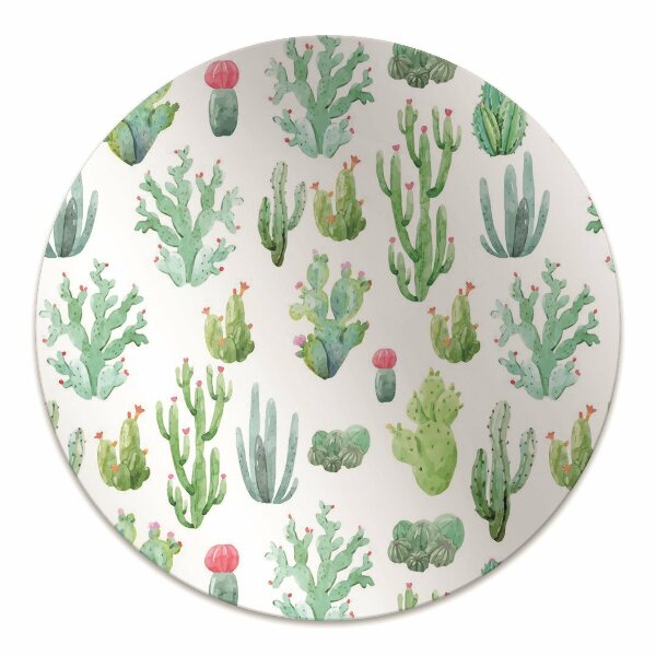 Podložka pod stoličku malá Cacti