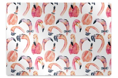Ochranná podložka pod stoličku blázon Flamingos