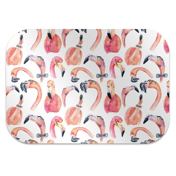 Ochranná podložka pod stoličku blázon Flamingos