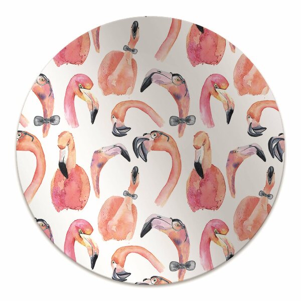 Ochranná podložka pod stoličku blázon Flamingos