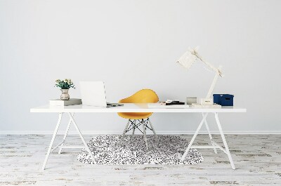 Podložka pod kancelársku stoličku abstraktné vzor