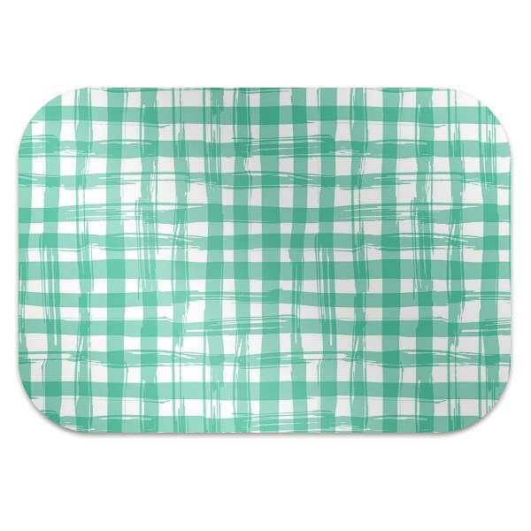 Podložka pod kancelársku stoličku green mriežka