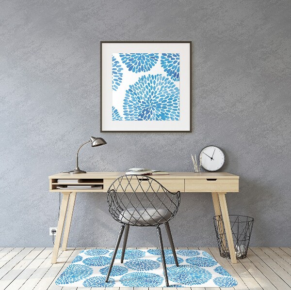 Podložka pod kancelársku stoličku japonský pattern