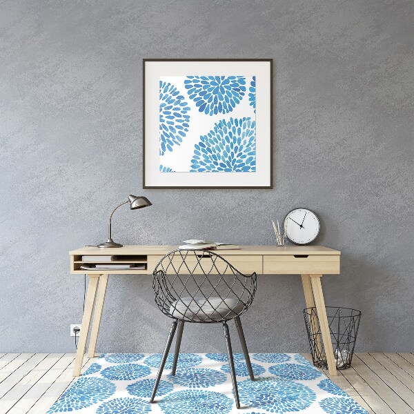 Podložka pod kancelársku stoličku japonský pattern
